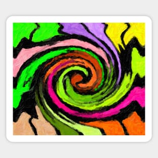 Paint Swirl Sticker